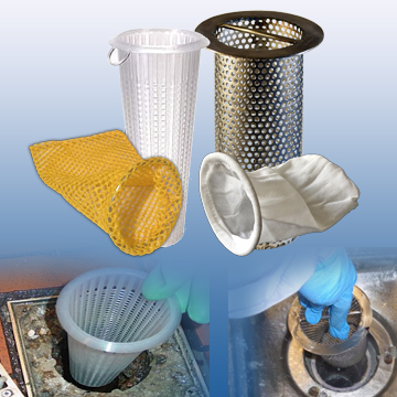 FLOOR DRAIN STRAINERS